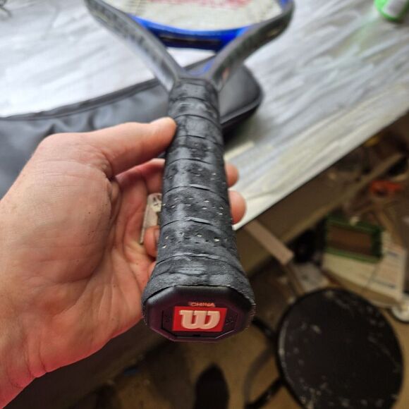 Wilson Hammer H4 Carbon‎ Matrix 113 Tennis Racquet - 4 3/8" Grip - With Case - Picture 6 of 11